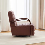 30.7"W Modern Upholstered 360° Swivel Accent Chair