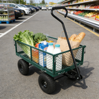 Wagon Cart Garden Cart – Green