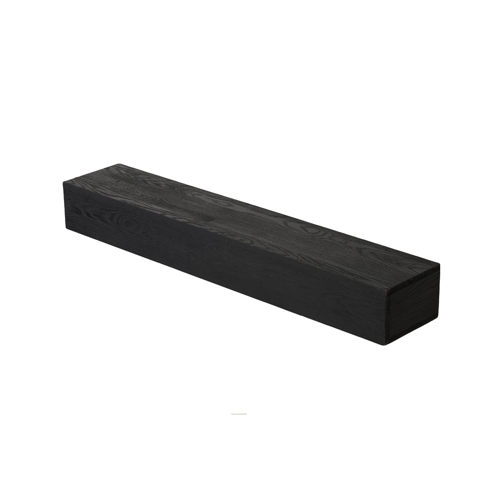 48" Embossed Fireplace Mantel - Western Red Cedar