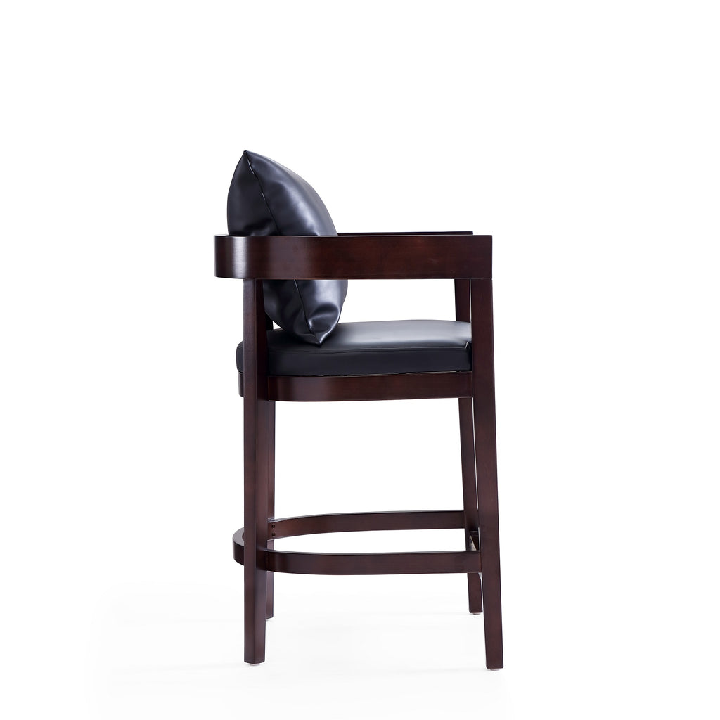Ritz Wood Upholstered Counter Stool