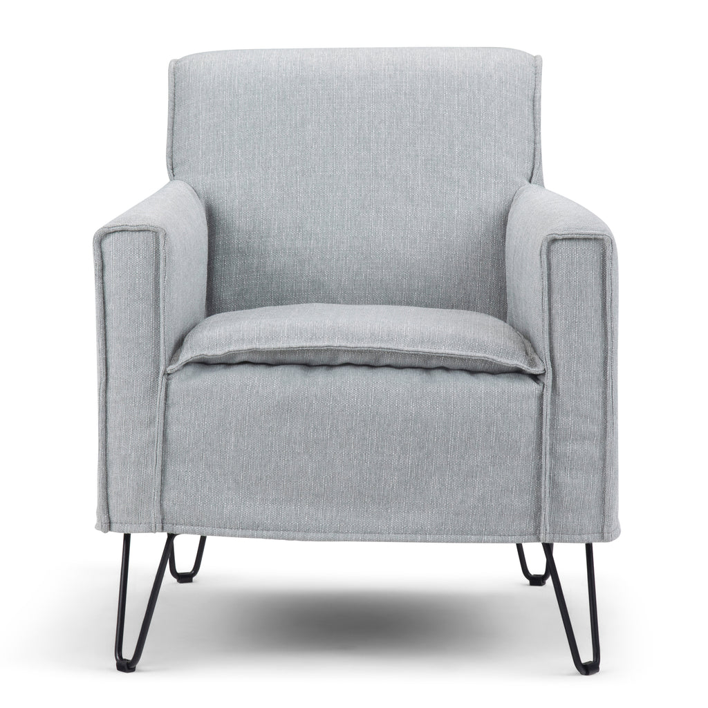 Warren Accent Chair with Hairpin Legs