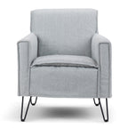 Warren Accent Chair with Hairpin Legs
