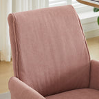 Mid-Back Liftable Office Chair - Pink