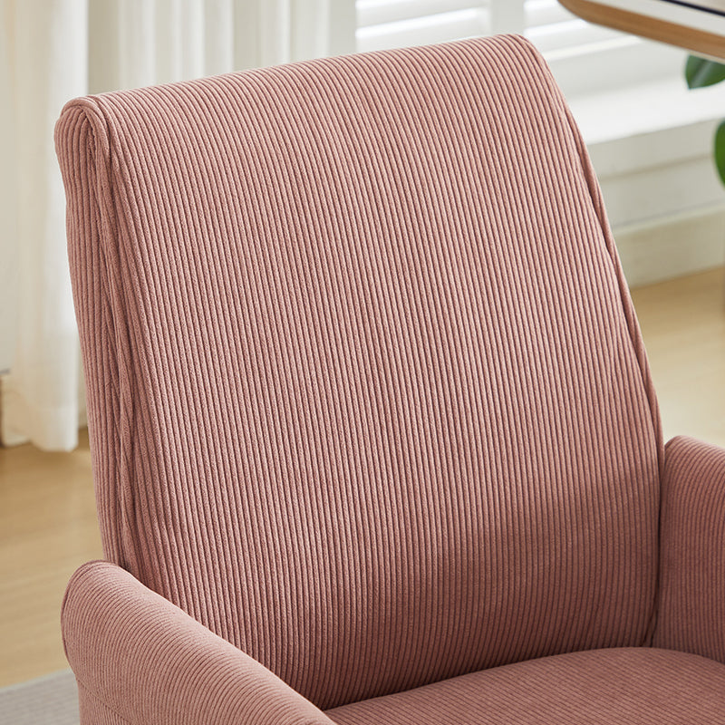 Mid-Back Liftable Office Chair - Pink