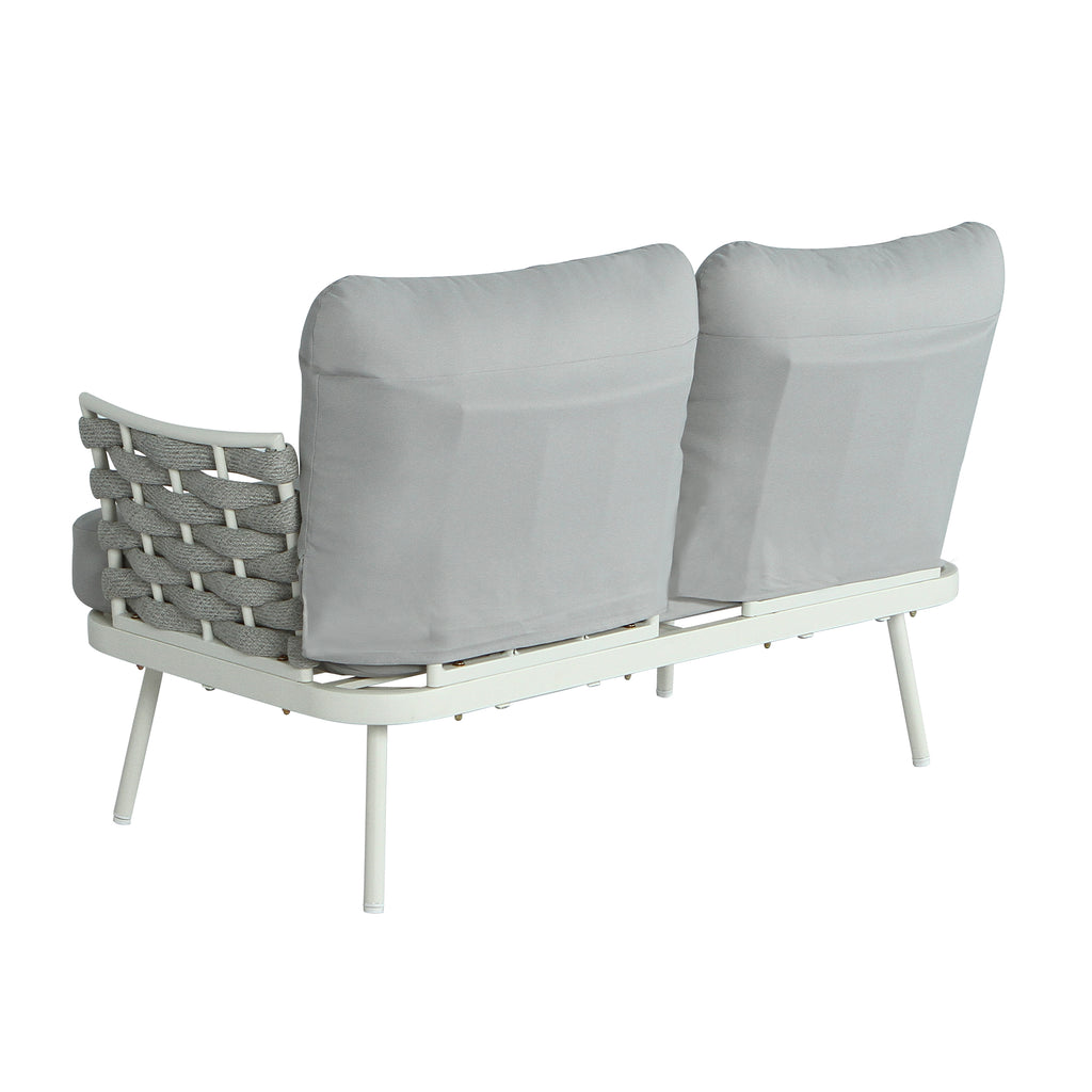 Mariano Steel 4-Pieces Conversation Set