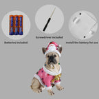 Christmas French Bulldog Statue