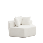 54-Inch Modern-Style Hexagonal Single Lounge Chair