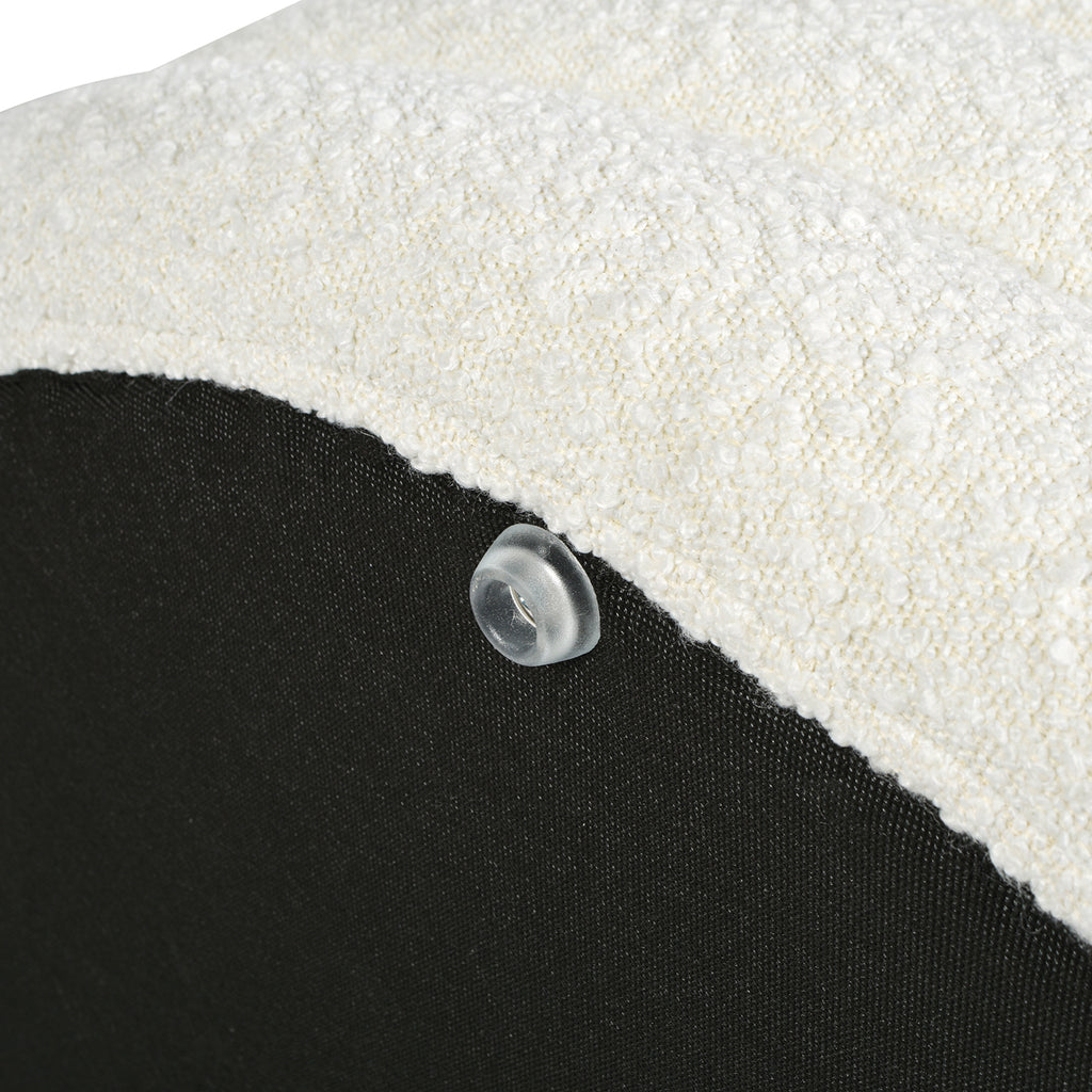 Fuji 36" Round Upholstered Storage Cocktail Ottoman