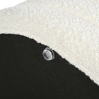 Fuji 36" Round Upholstered Storage Cocktail Ottoman