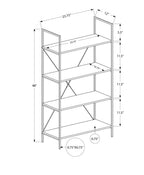 4 Tier Bookshelf Bookcase