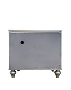 Glam 2-Drawer Bedroom Nightstand