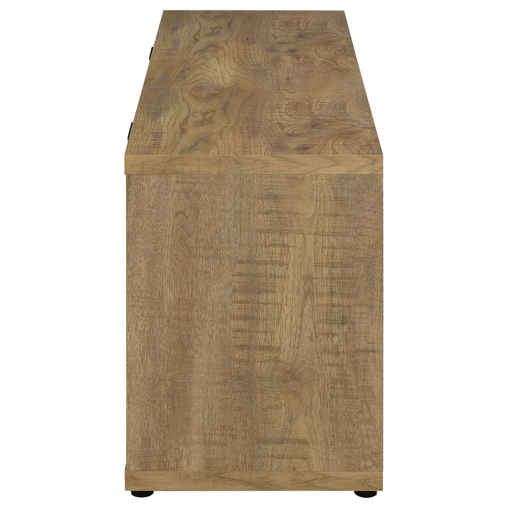 Noriega Mango 4-Door Engineered Wood TV Stand