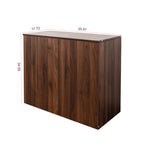 Computer Desk with Drawers - Modern Corner Home Office Storage