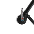 10ft Solar LED Offset Hanging Market Patio Umbrella - Navy Blue