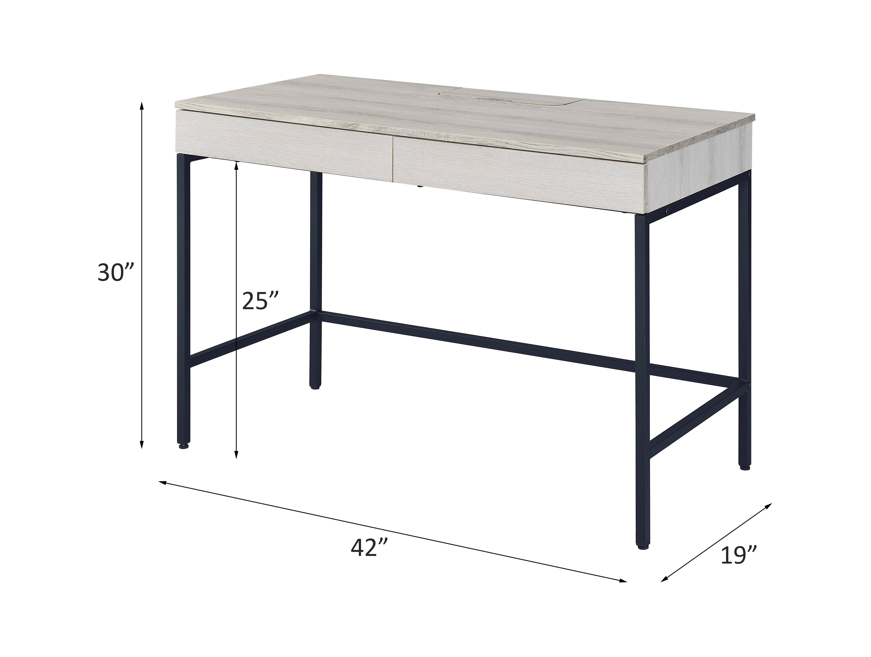 Wendral Rectangular Writing Desk