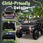 24V Kids Ride On Electric Car with Parental Control
