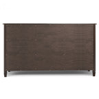 Connaught 60 Inch Wide Solid Wood Storage Cabinet Buffet in Chestnut
