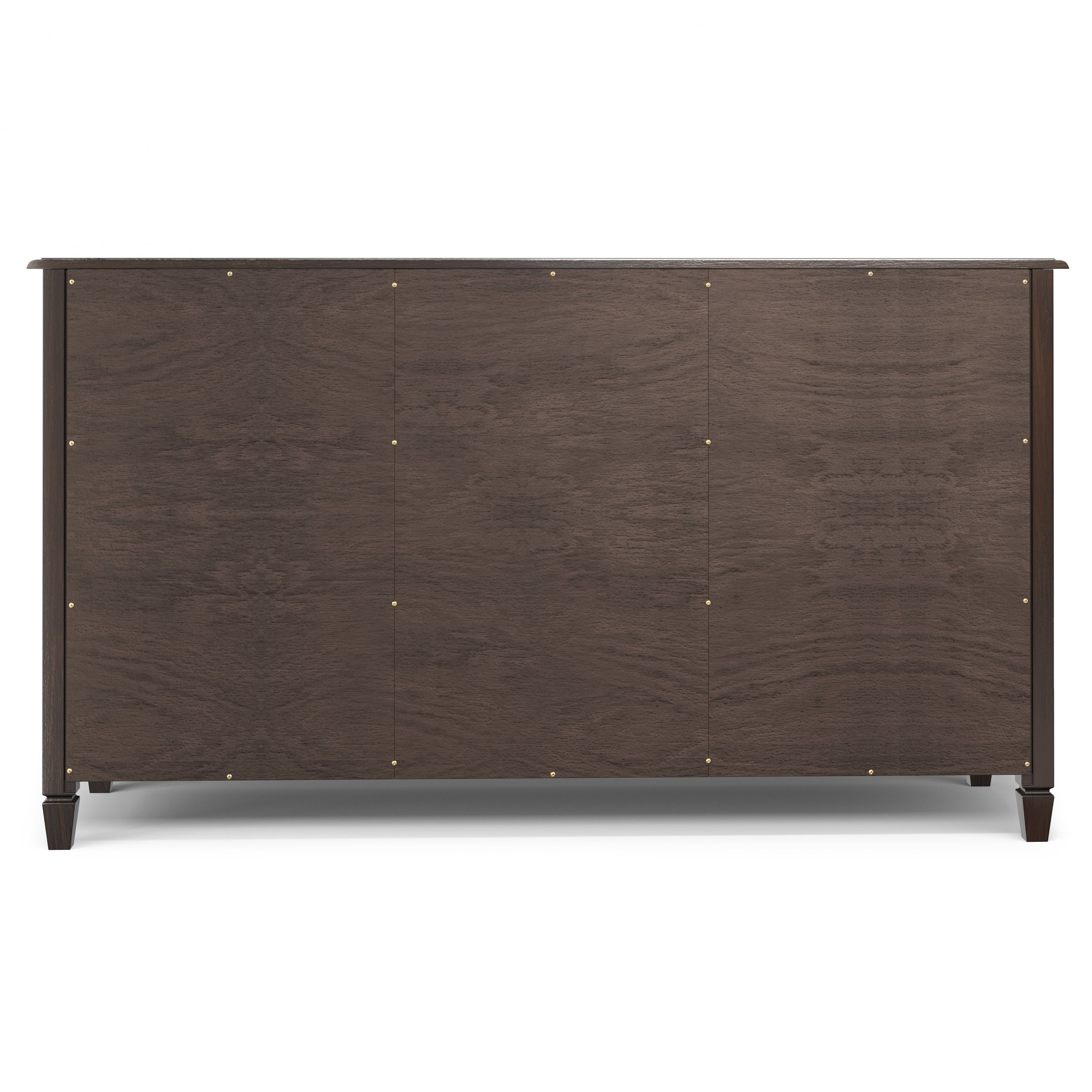Connaught 60 Inch Wide Solid Wood Storage Cabinet Buffet in Chestnut