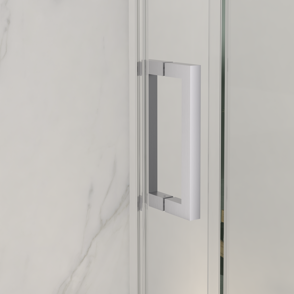 Frameless Sliding Shower Door 56-60"W x 72"H