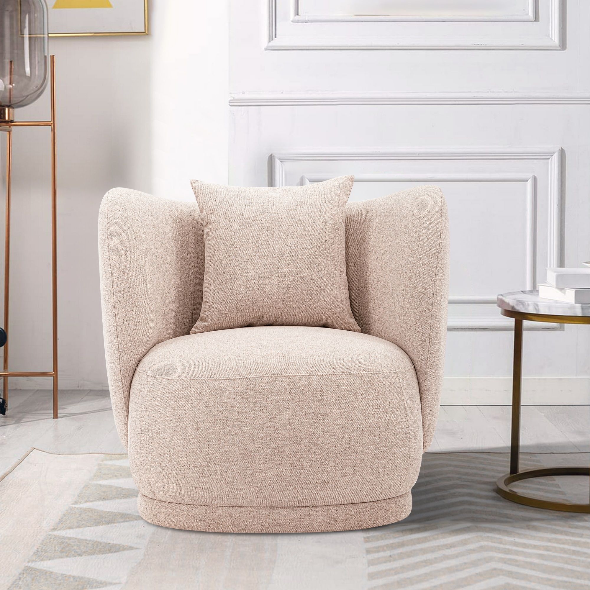 Siri - Lounge Chair - Wheat