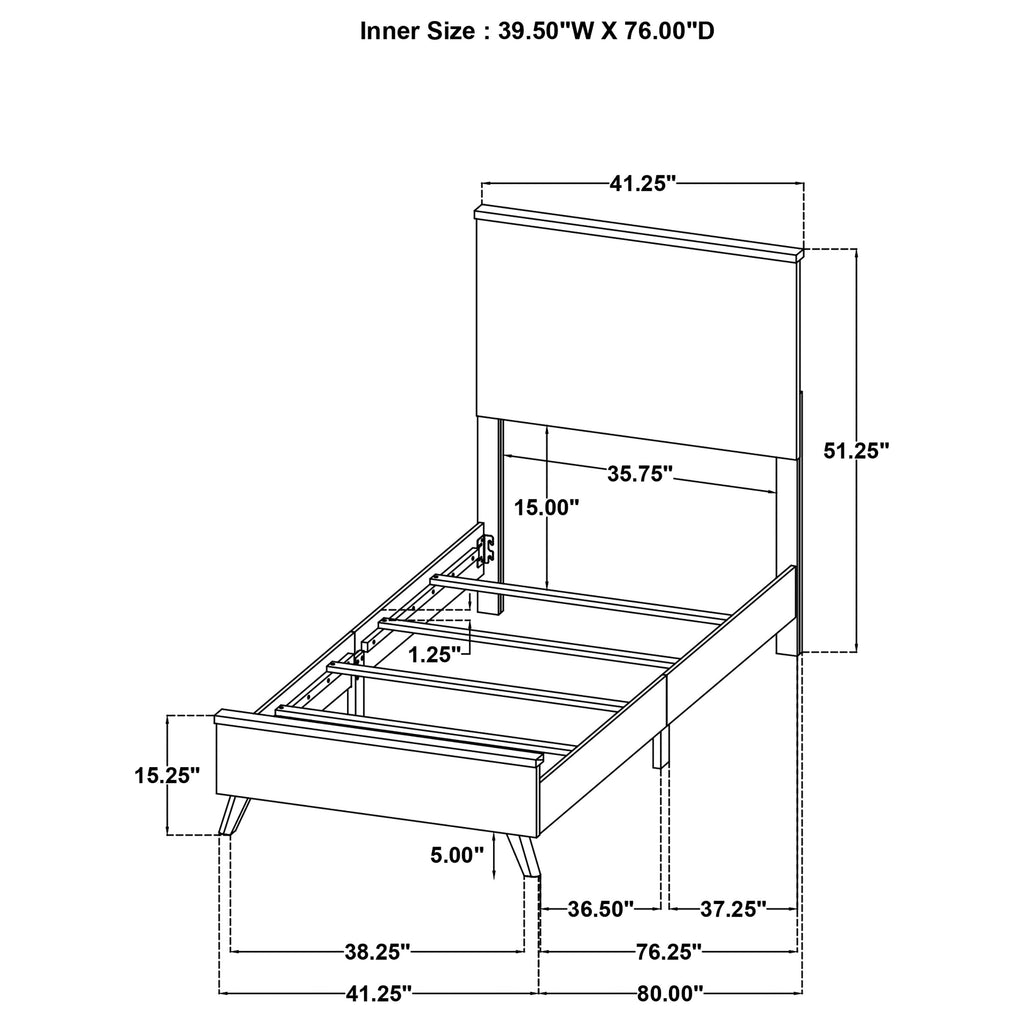Georgina Twin Bed