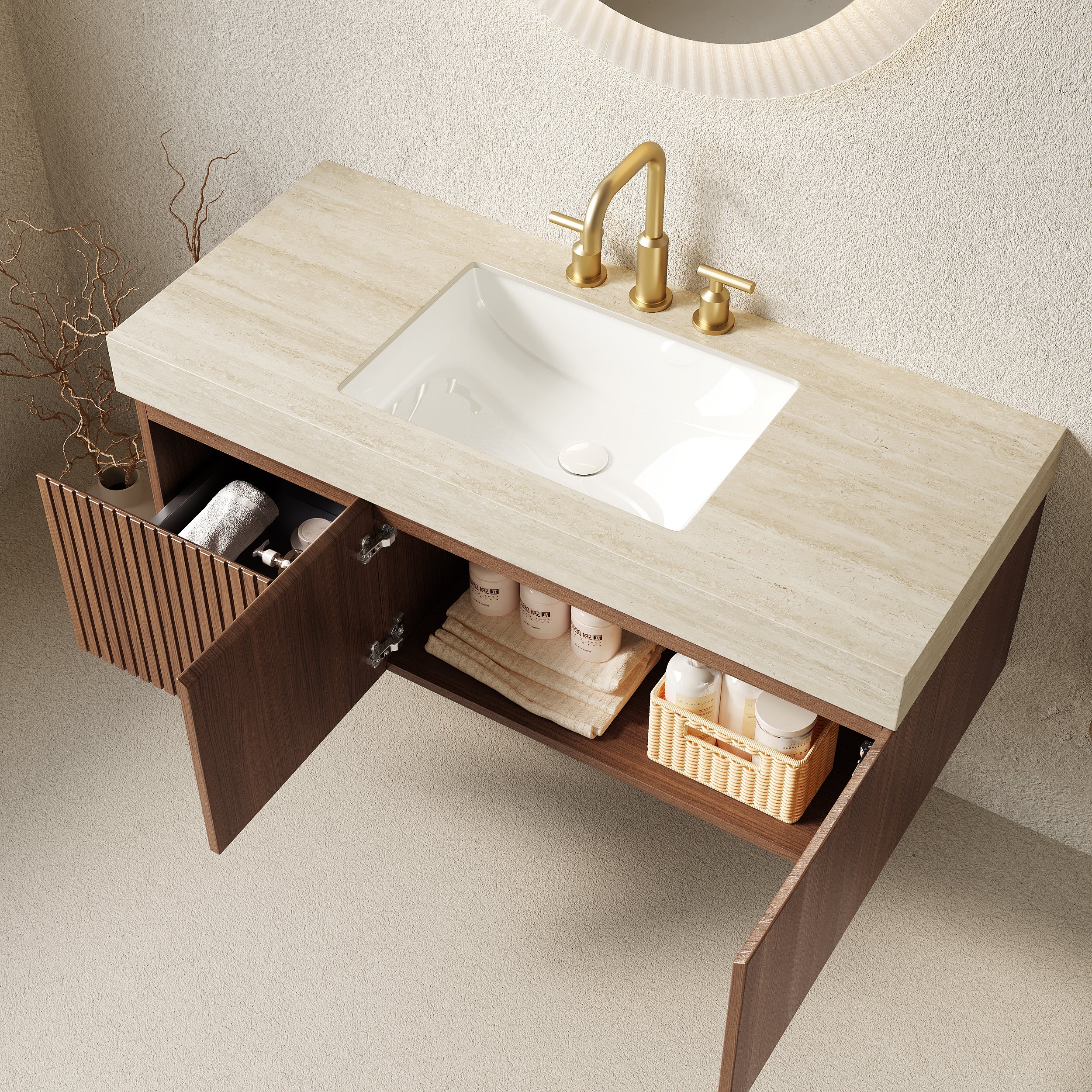 MURI 48" Bathroom Vanity & Sink