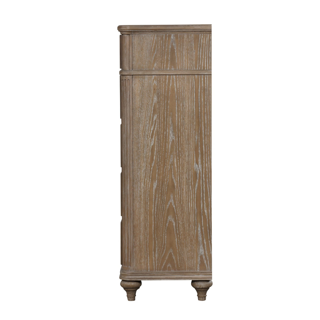 Simple Contemporary 1pc Chest of Drawers Rustic