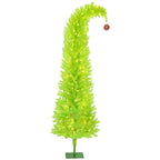 84 Inch Whimsical Christmas Tree - Pencil Xmas Tree