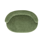 Shep 36" Curved Dog Sofa Bed Medium Moss