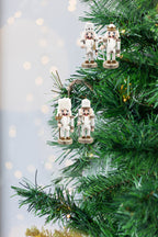 Set of 4 3.9" Nutcracker Ornaments