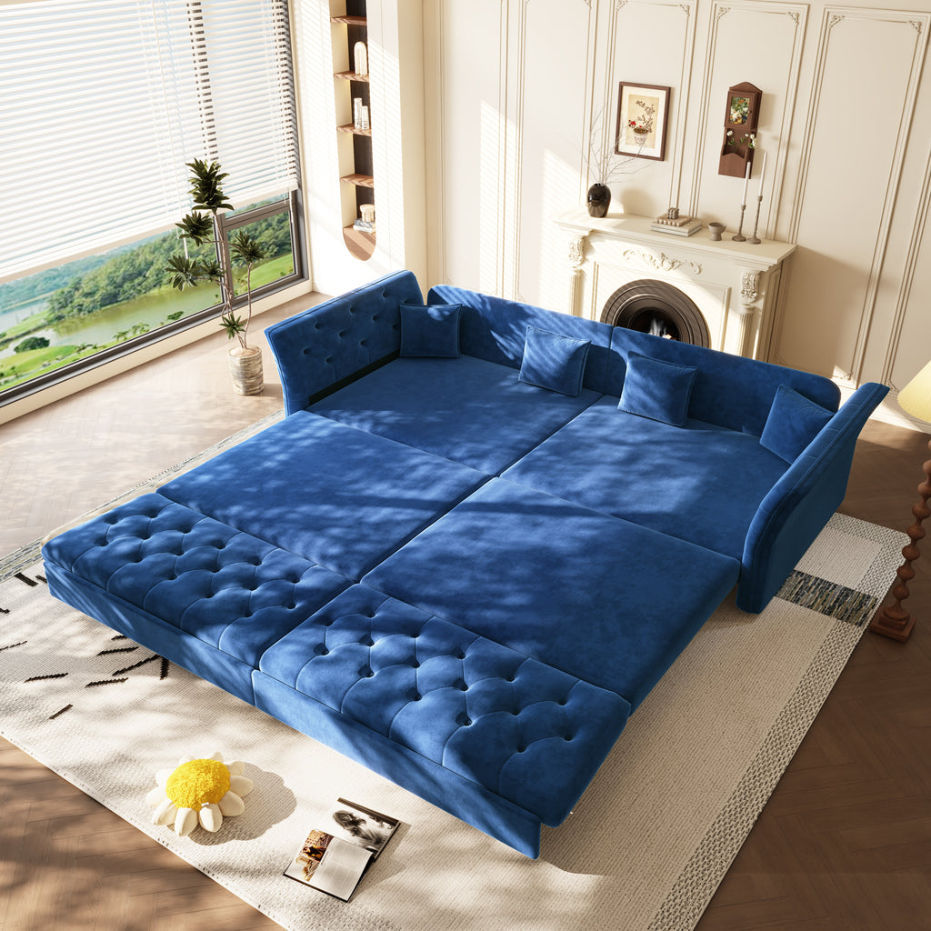 100" Oversize Pull Out Sofa Bed