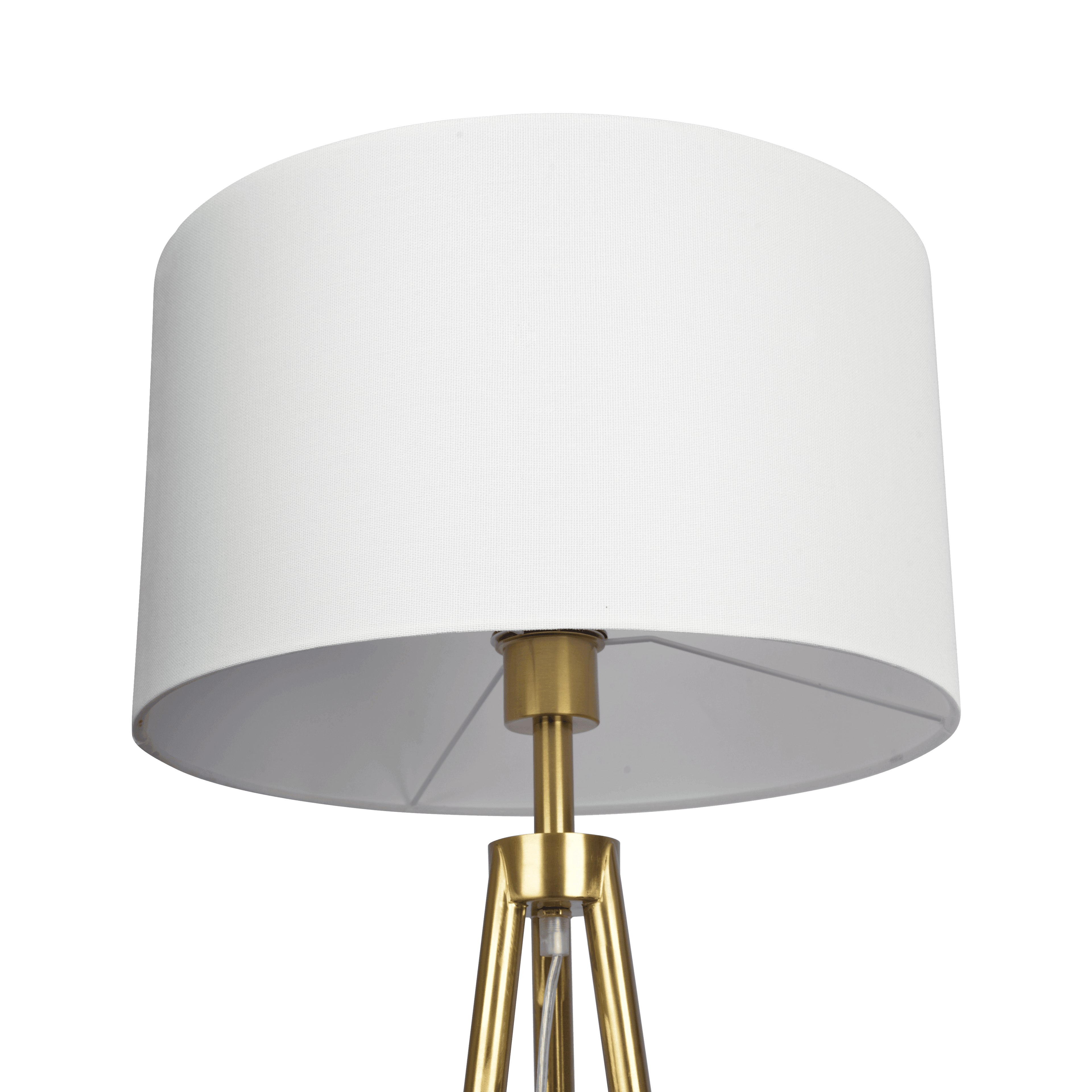 Sway Brassed Gold Floor Lamp