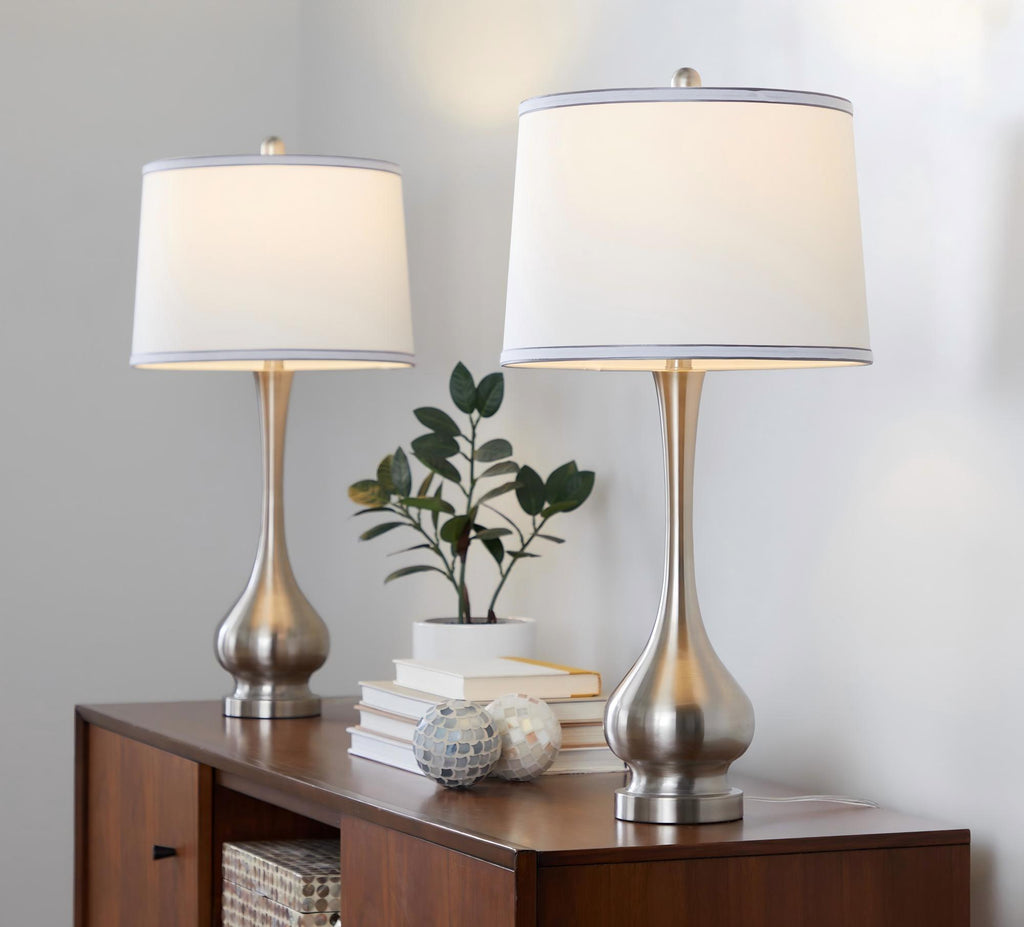 Cairo 28.75" Contemporary Metal Table Lamp
