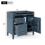 36'' Bathroom Vanity without Top Sink
