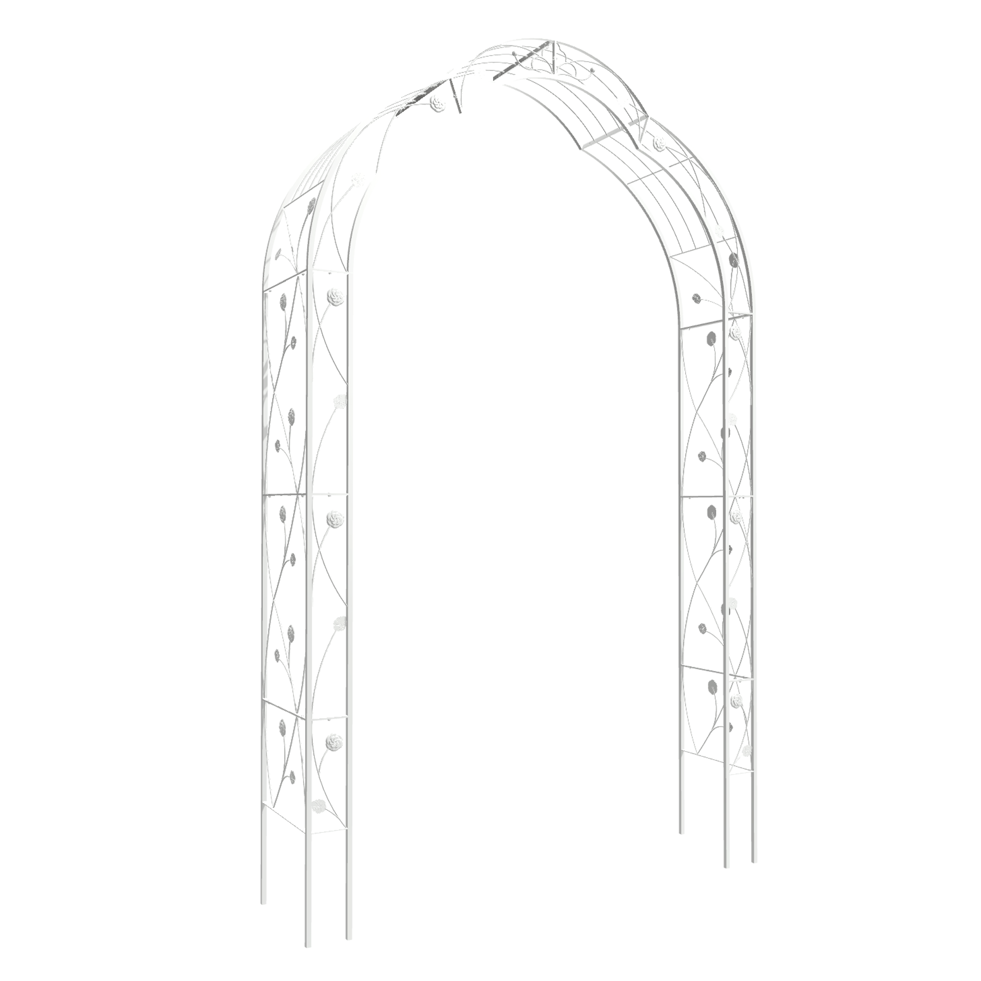 Metal Garden Arch for Climbing Plants & Events
