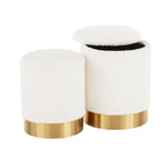 Contemporary Nesting Ottoman Set