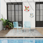 Summer 4-Piece Modern Stackable Armchair Set