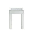 Noralie Mirrored & Faux Diamonds End Table