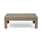 Oana 3-Piece Love Seat Set with Coffee Table, Dark