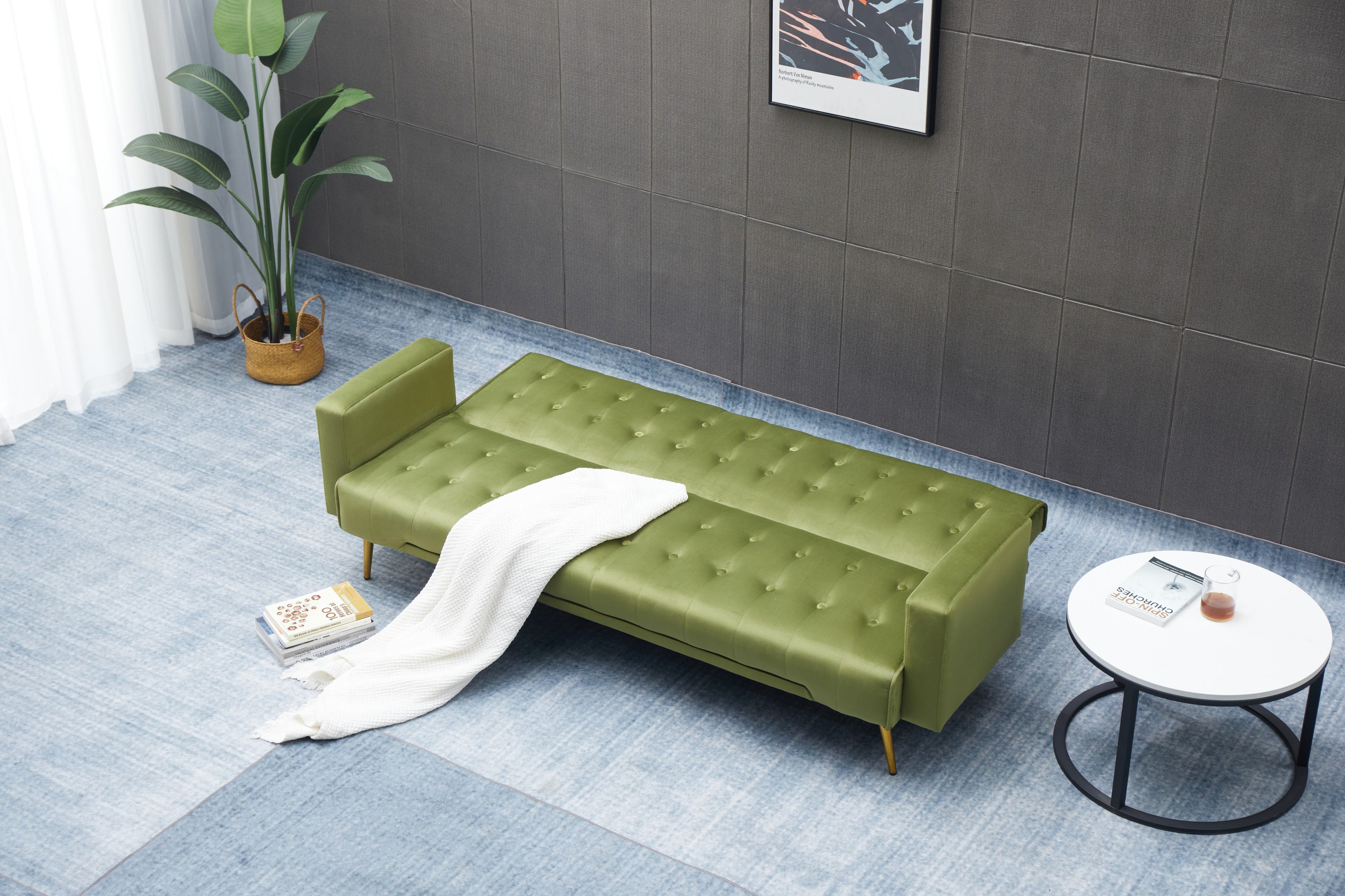 Sofa Bed - Army Green