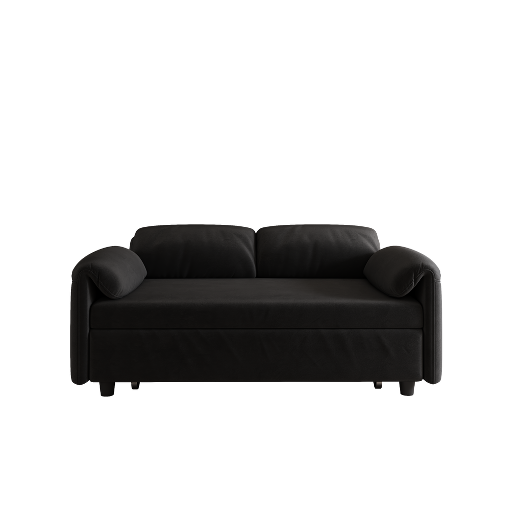 54-Inch Velvet Sofa Bed with Dual Purpose - Stylish & Functional