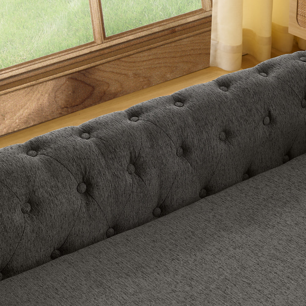 Elegant rectangular pet bed for big and oversized dogs, durable elevated dog sofa bed, comfortable dog sofa, modern and fashionable