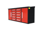 7' Storage Cabinets with Workbench
