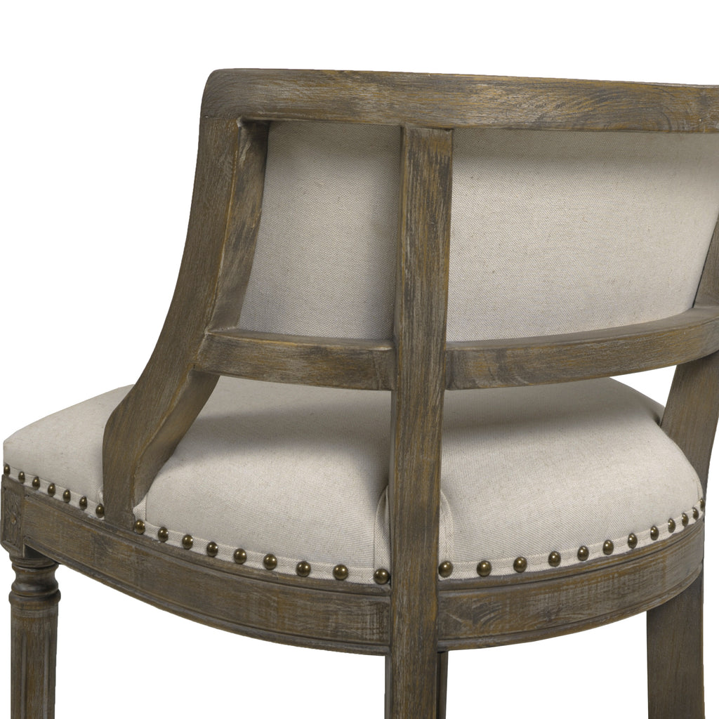 Paris 26.5" Farmhouse Counter Height Bar Stool