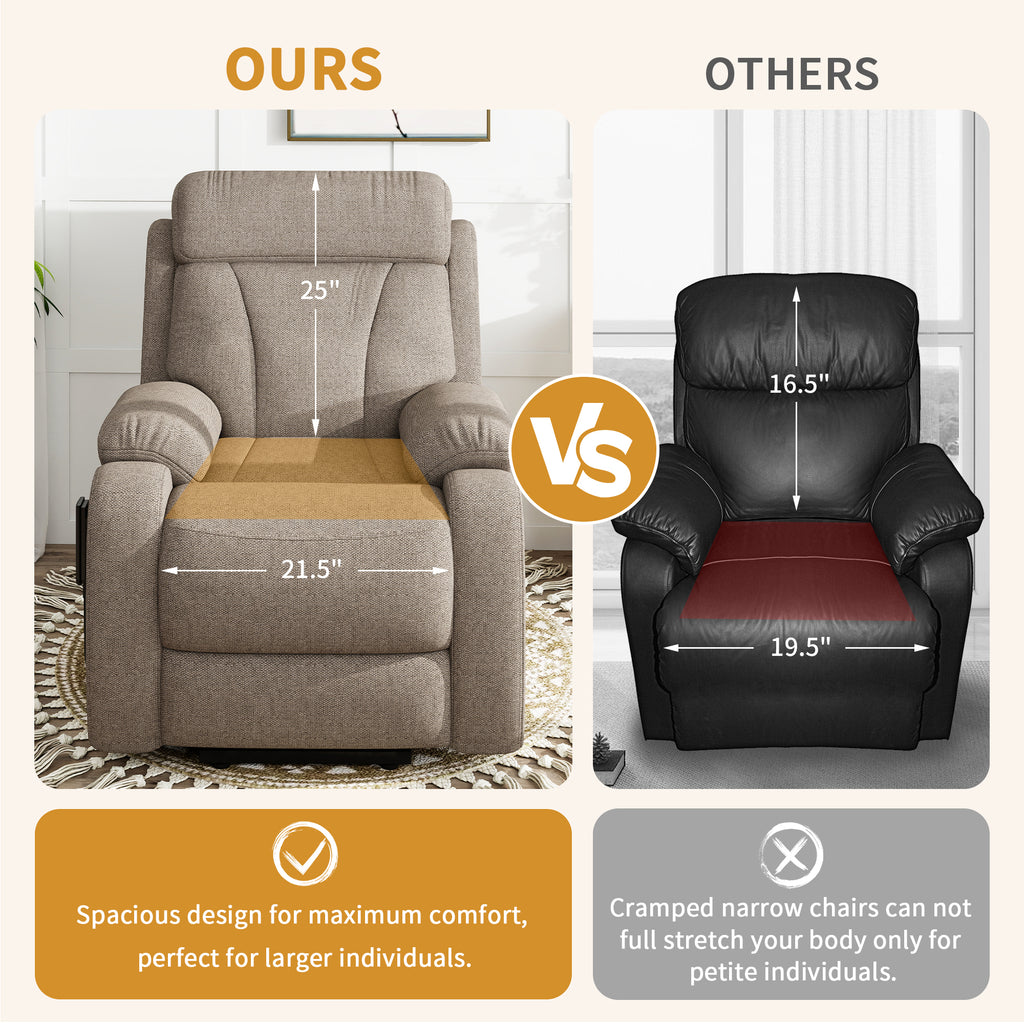 Power Lift Recliner for Elderly - Electric Recliner Chairs