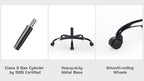 Gaming Chair with Footrest and Lumbar Support