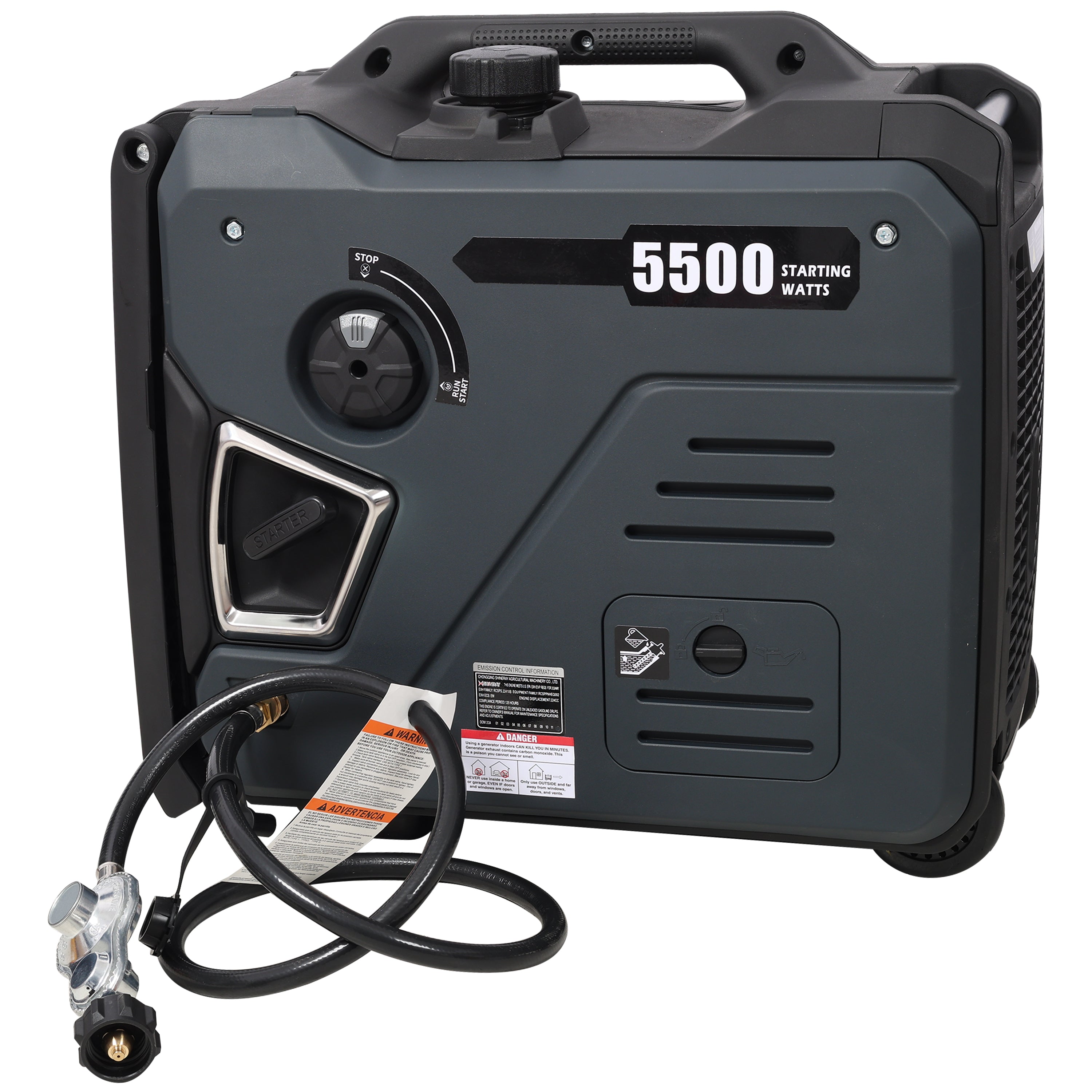 5.5KW Portable Inverter Generator with Remote Start