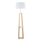 Shelf Contemporary Floor Lamp