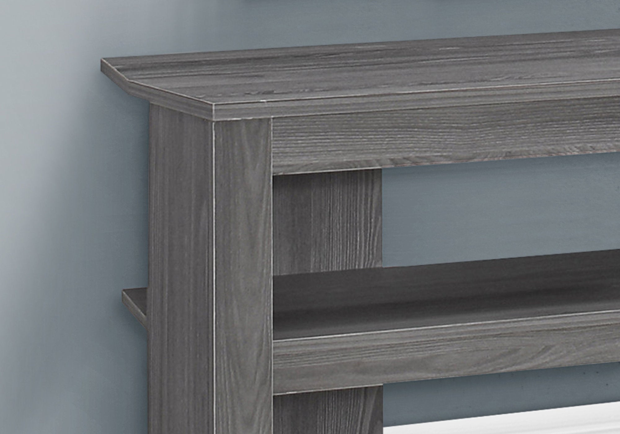 42 Inch TV Stand with Storage Shelves