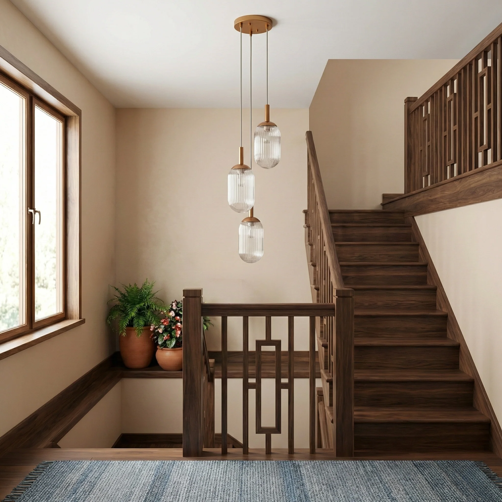 Creative American Country Ceiling Light Pendant Lamp